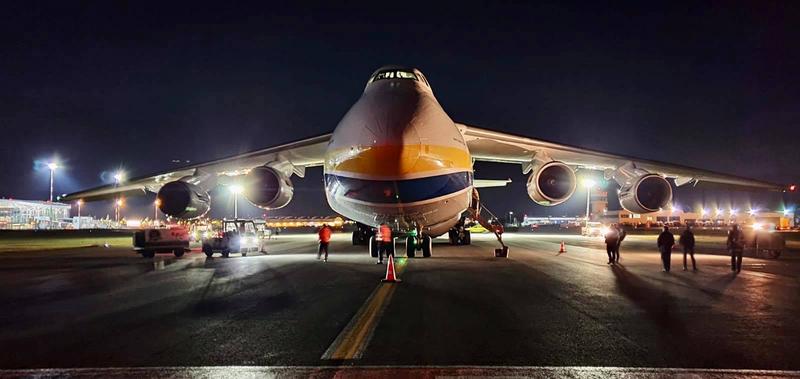 Antonov 124 la Bucuresti, Foto: Bucharest Airports