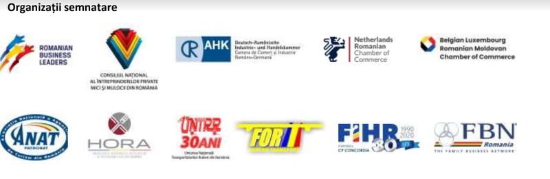 Organizatiile semnatare, Foto: RBL