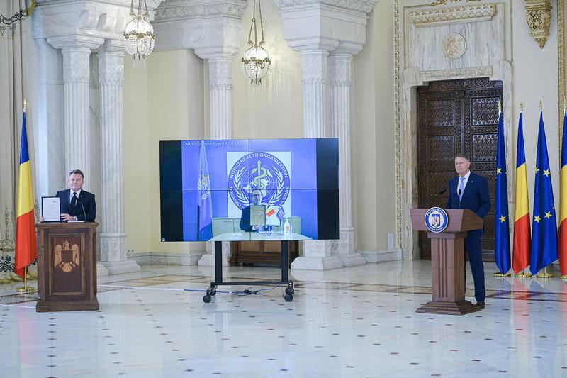 Iohannis si Nelu Tataru, Foto: Presidency.ro