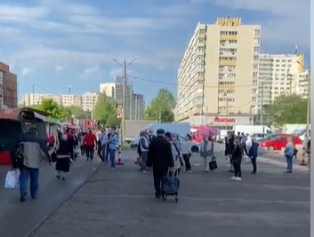 Piata Obor 1 MAI, Foto: Captura video