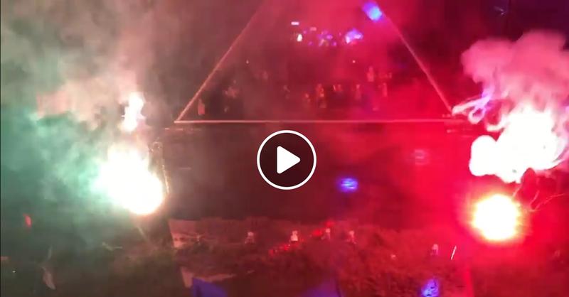 Glastonbury in varianta Lego, Foto: Captura Facebook