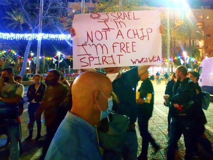 proteste in Israel (twitter), Foto: Hotnews