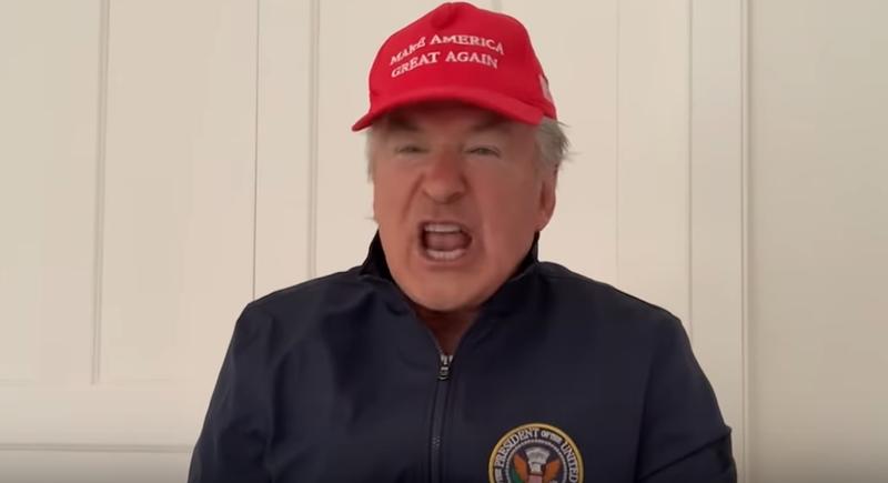 Alec Baldwin, in pielea personajului Donald Trump, Foto: Captura YouTube