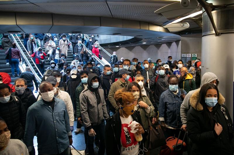 Aglomeratie metrou Paris, Foto: Romuald Meigneux / Sipa Press / Profimedia