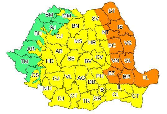 Cod portocaliu, Foto: ANM