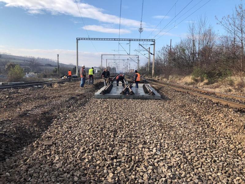 Lucrari feroviare, Foto: CFR Infrastructura