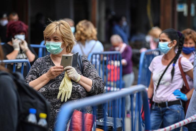 Coronavirus Romania, Foto: Daniel MIHAILESCU / AFP / Profimedia