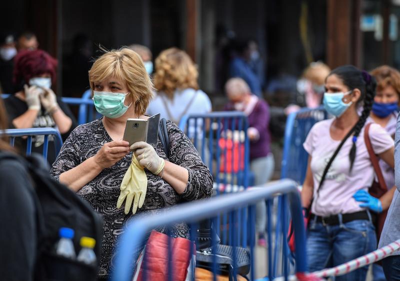 Coronavirus Romania, Foto: Daniel MIHAILESCU / AFP / Profimedia