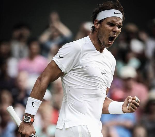Rafael Nadal purtând ceasul Richard Mille în timpul unui joc, Foto: Artmark