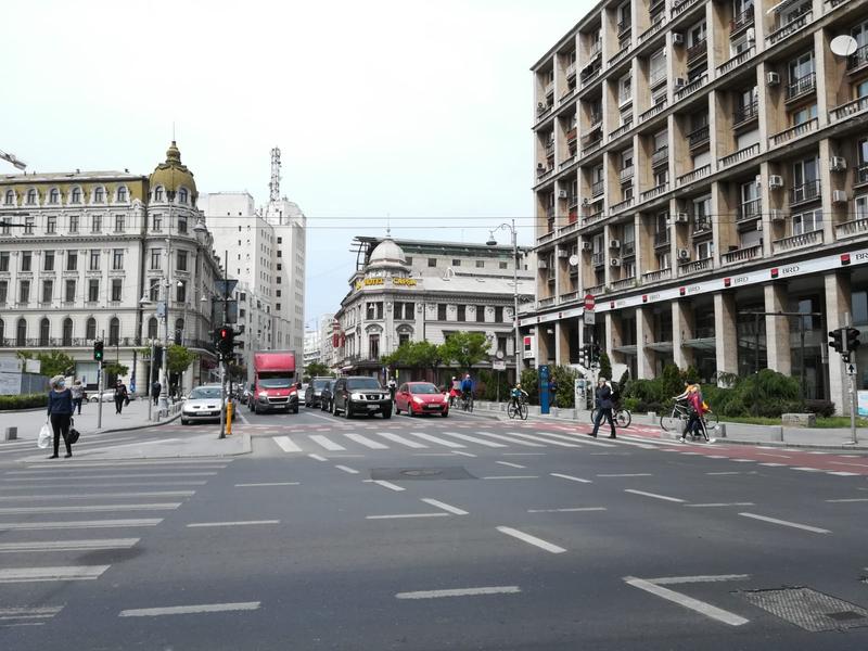Intersectie Elisabeta cu Calea Victoriei, Foto: Hotnews