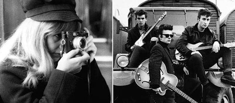 Astrid Kirchherr si componentii The Beatles, Foto: Captura YouTube