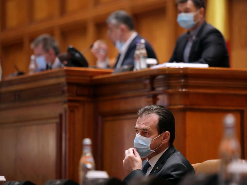 Orban în Parlament, Foto: Guvernul Romaniei