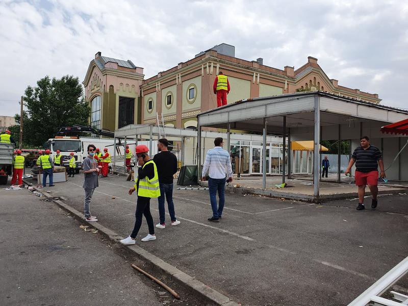 Demolare Piata de Flori, Foto: Hotnews