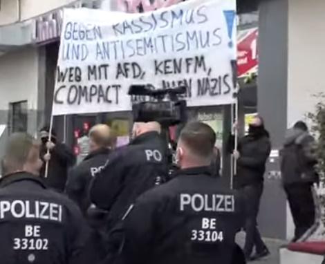 Proteste in Germania, Foto: Captura YouTube