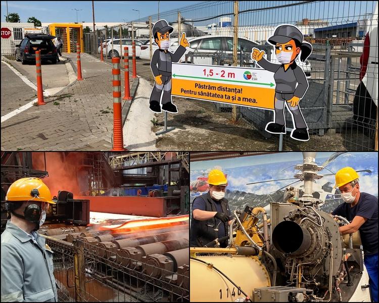 Coronavirusul a schimbat multe in fabricile din Romania, Foto: Colaj foto