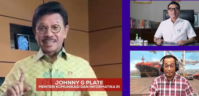 Imagine din clipul oficial in care ministrii indonezieni canta, Foto: YouTube