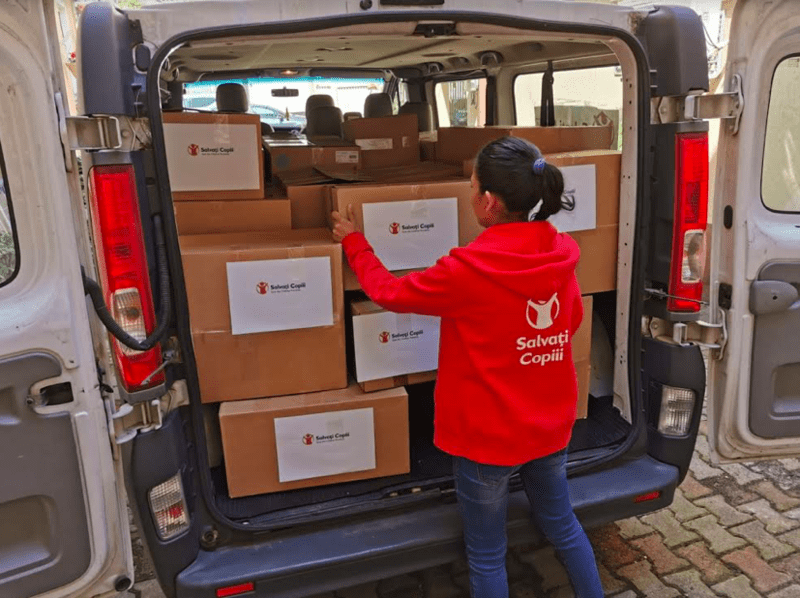 Donații de la Salvați Copiii, Foto: Salvati Copiii Romania