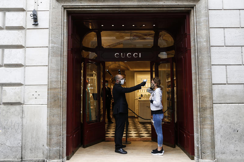 Termoscanare magazin Italia, Foto: Cecilia Fabiano/ Lapresse/ Profimedia Images