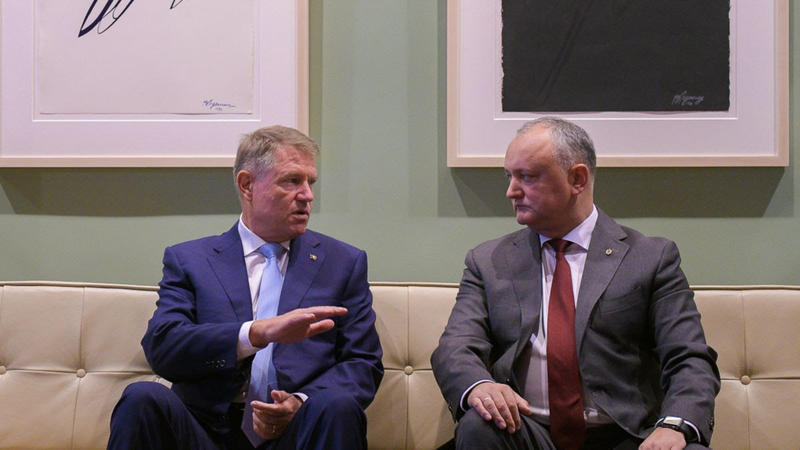 Klaus Iohannis si Igor Dodon, Foto: romania.europalibera.org