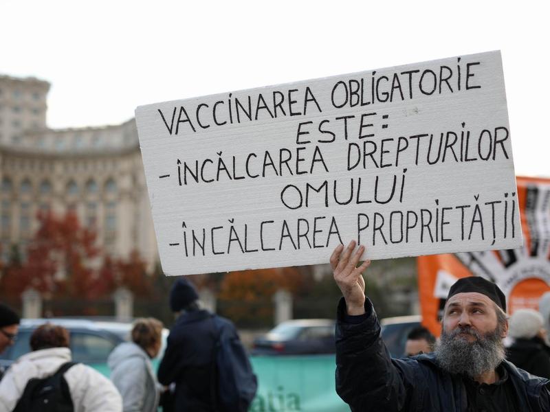 Antivaccinisti (sursa foto: PressOne-INQUAM), Foto: Hotnews