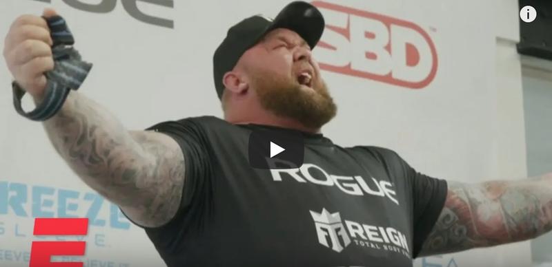 Hafthor Julius Bjornsson, Foto: Captura YouTube