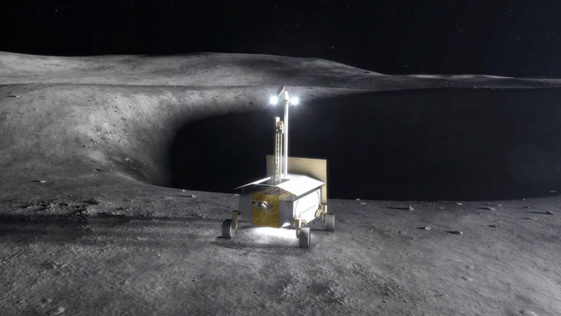 Concept de vehicul de prospectiuni pe Luna, Foto: NASA