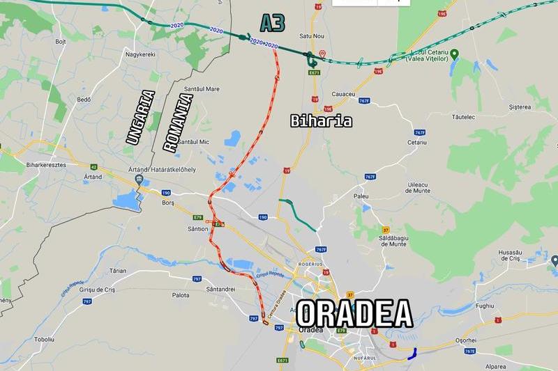 Drum de legatura Oradea - Autostrada A3, Foto: Hotnews