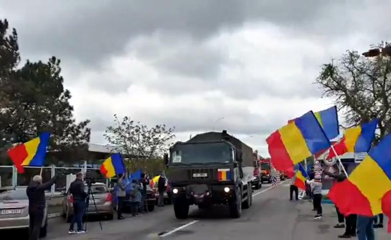 Ajutor umanitar trimis de România în Republica Moldova, Foto: Captura de ecran