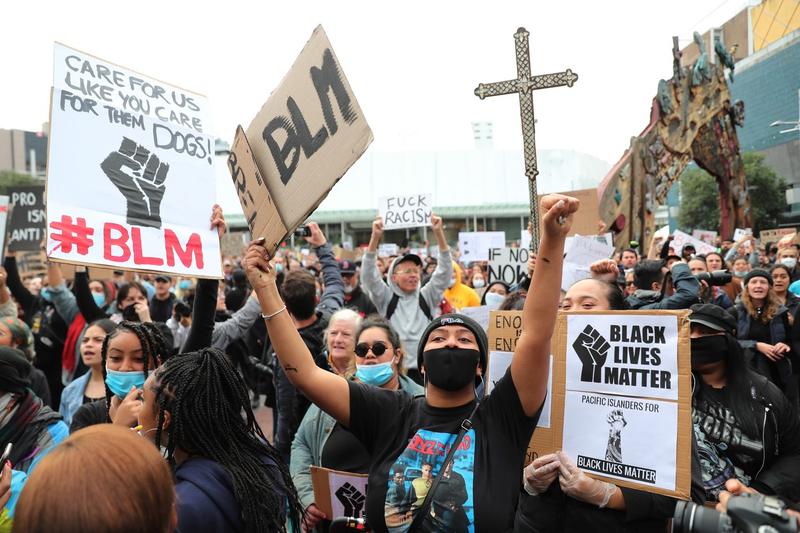 Protest Noua Zeelanda, Foto: Michael Bradley / AFP / Profimedia Images