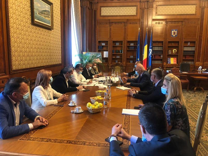 Ciolacu, discutii cu Arafat, Foto: Hotnews