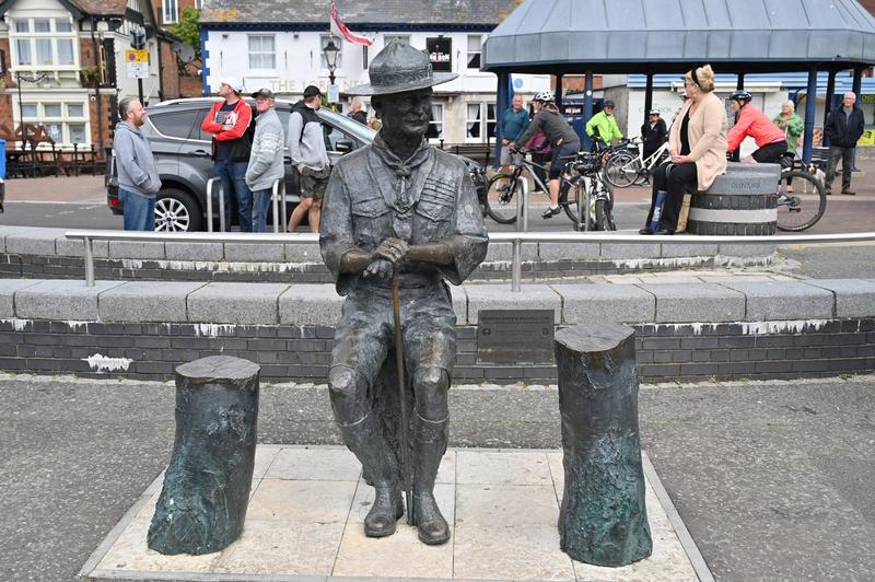 Statuia lui Robert Baden-Powell, Foto: Glyn Kirk / AFP / Profimedia Images