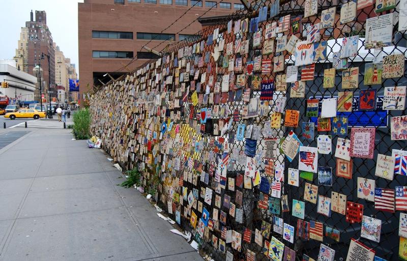 Zidul Memorial 9/11 din Greenwich Village, New York, Foto: Pixhall / Alamy / Profimedia Images