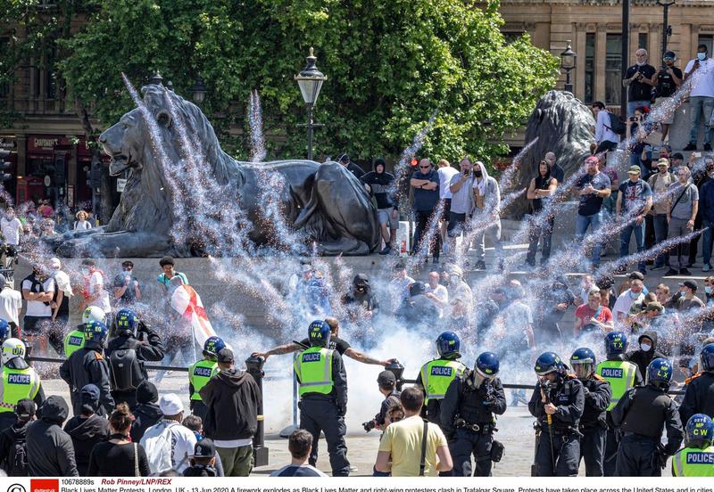 Protest in Trafalgar Square, Londra, Foto: Rob Pinney/LNP / Shutterstock Editorial / Profimedia