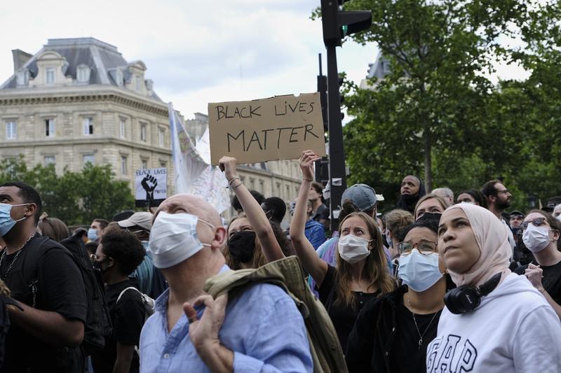 Protest Black Lives Matter in Paris, Foto: Remon Haazen / Shutterstock Editorial / Profimedia