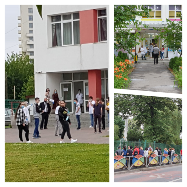 Colaj Evaluarea Nationala, Foto: Hotnews