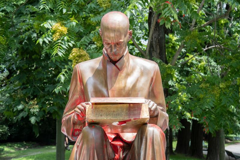 Statuia lui Indro Montanelli, Foto: Mondadori Portfolio / ddp USA / Profimedia Images