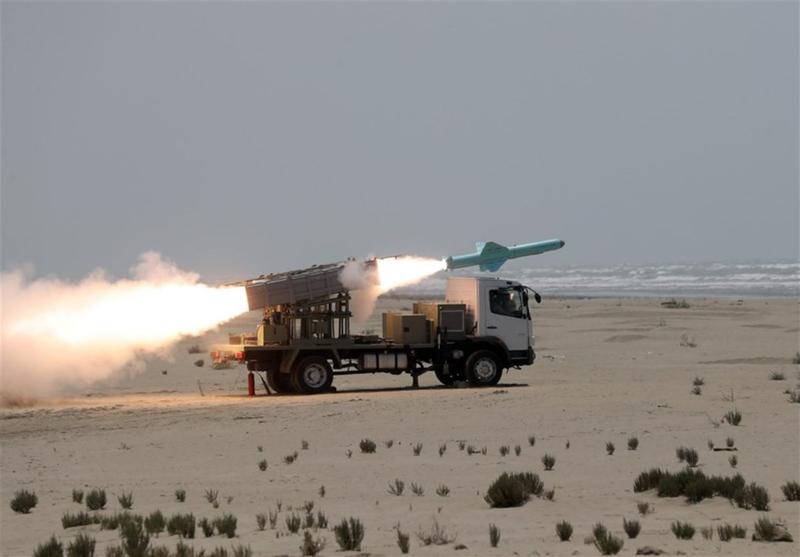Test cu racheta anti-nava in Iran, Foto: Tasnim