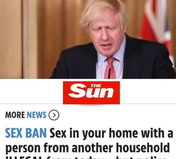 Boris Johnson si presa tabloida, Foto: Hotnews