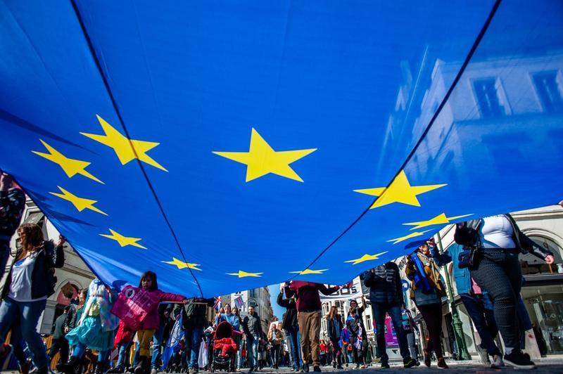 Miting pro-UE, Foto: Ana Fernandez/SOPA Images / Shutterstock Editorial / Profimedia