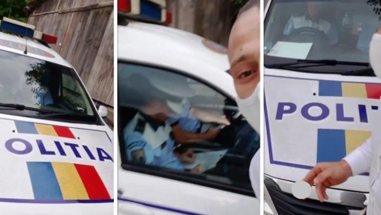 Tanar arestat, Foto: Alba 24