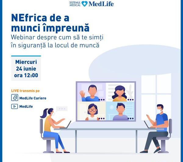 NEfrica de munci impreuna - webinar , Foto: MedLife