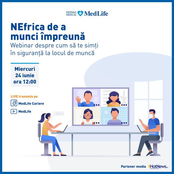 NEfrica de munci impreuna - webinar , Foto: MedLife