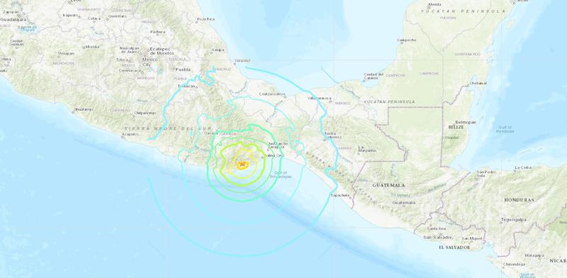 Cutremur in America Centrala, Foto: earthquake.usgs.gov