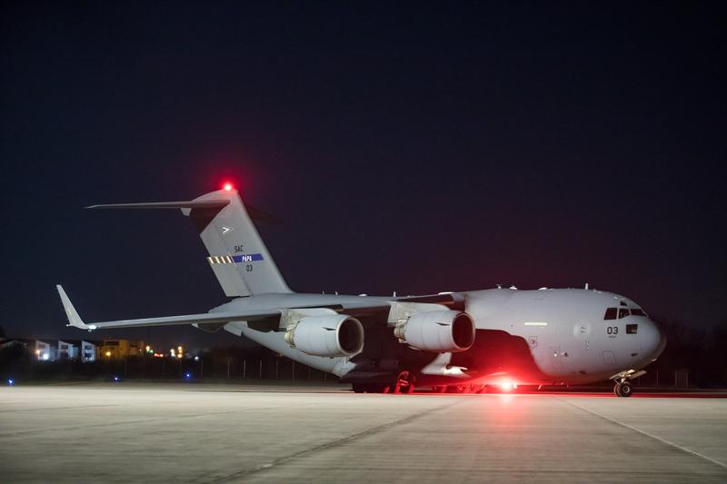 Avionul Boeing C-17 Globemaster III, Foto: Fortele Aeriene Romane