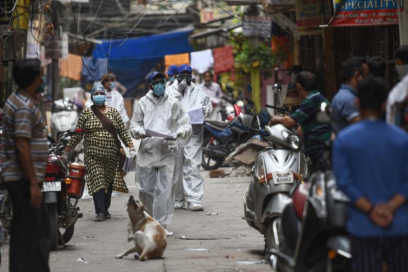 Coronavirus in India, Foto: Biplov Bhuyan/Hindustan Times / Shutterstock Editorial / Profimedia