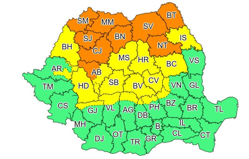 Avertizari meteo, Foto: ANM