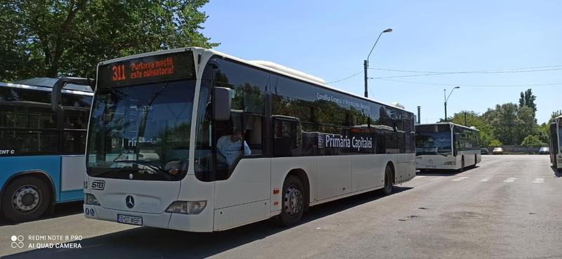 Autobuz Mercedes al STB, Foto: Facebook / Gabriela Firea