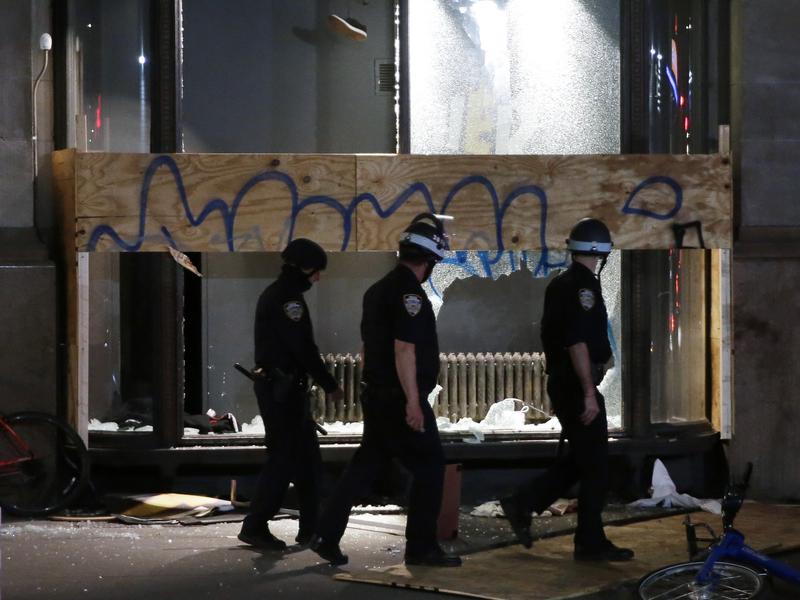 Proteste New York 3 iunie, Foto: JOHN ANGELILLO / UPI / Profimedia