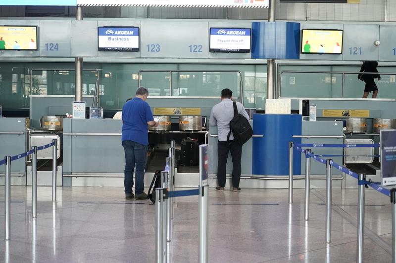 Aeroportul din Atena, Foto: Menelaos Myrillas / AFP / Profimedia