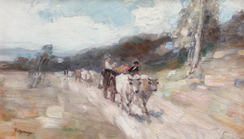 Întoarcerea de la târg - Nicolae Grigorescu, Foto: Artmark